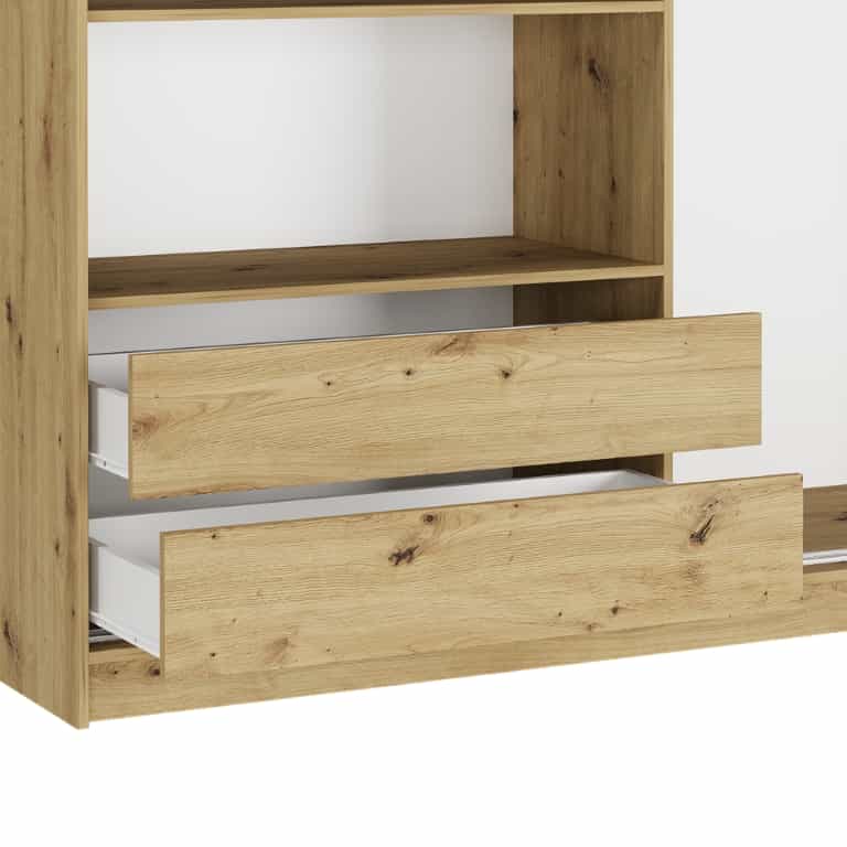 Súprava - 2 zásuvky do posuvnej skrine Tivaro 203 cm farba Artisan
