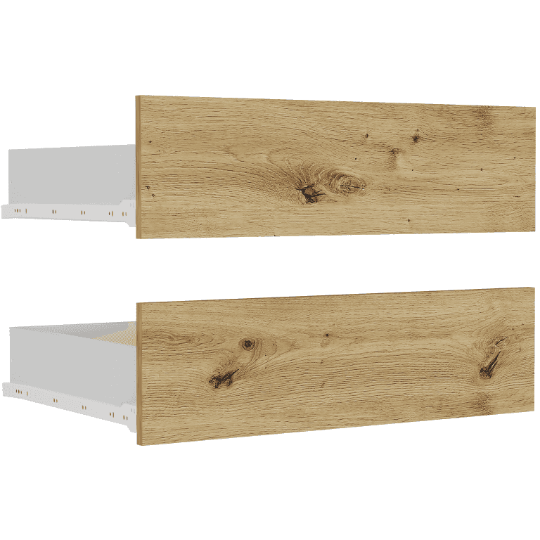 Súprava - 2 zásuvky do posuvnej skrine Norvio 250 cm farba Artisan