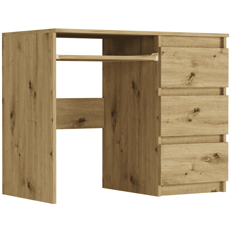 Pravý stôl pod laptop malý ARTISAN 76 x 50 x 96 cm Modern N3