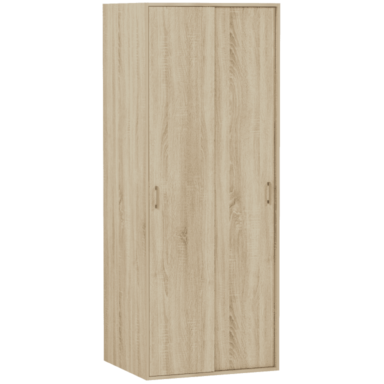 Lacná posuvná skriňa dub sonoma 70 x 60 x 180 cm - U70P