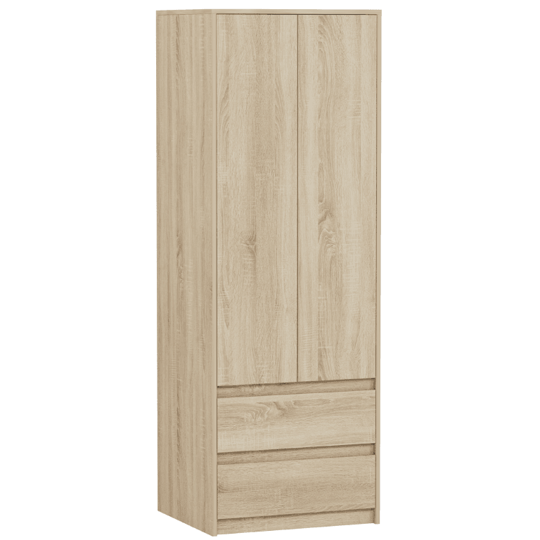 Dvojdverová skriňa so zásuvkami Sonoma 180 x 63 cm Modern B6 – fotografia 1