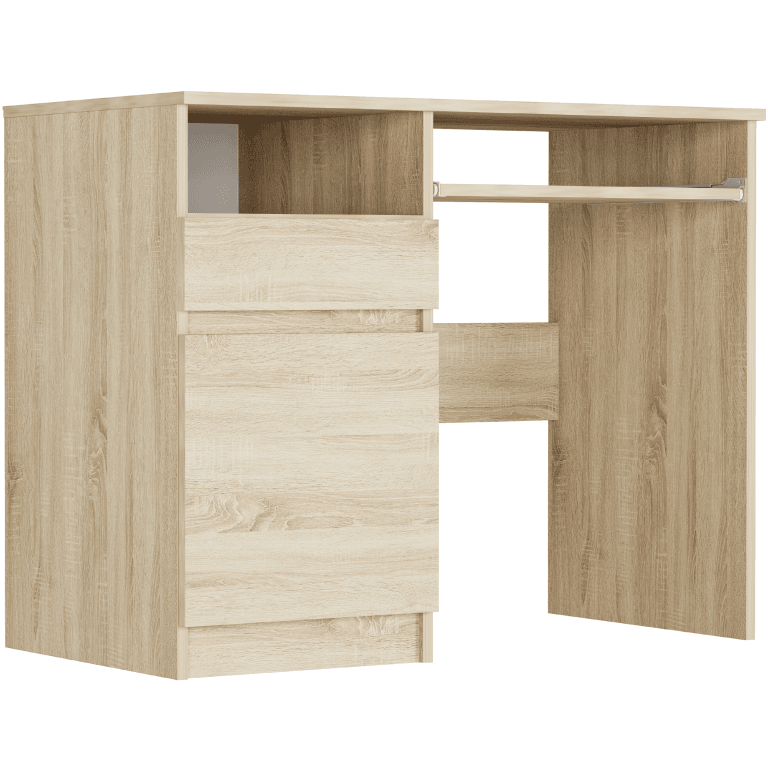 Malý stôl so skriňou vľavo Sonoma 90 x 50 cm Modern N35 – fotografia 1