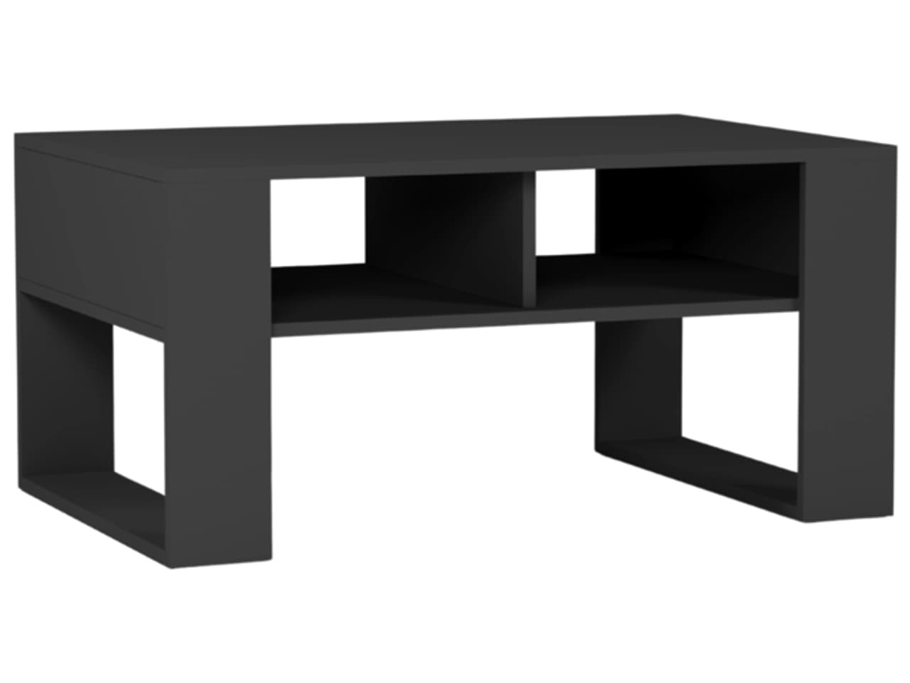 Moderný konferenčný stolík antracit 58 x 90 x 55 cm - modern A6 – video produktu