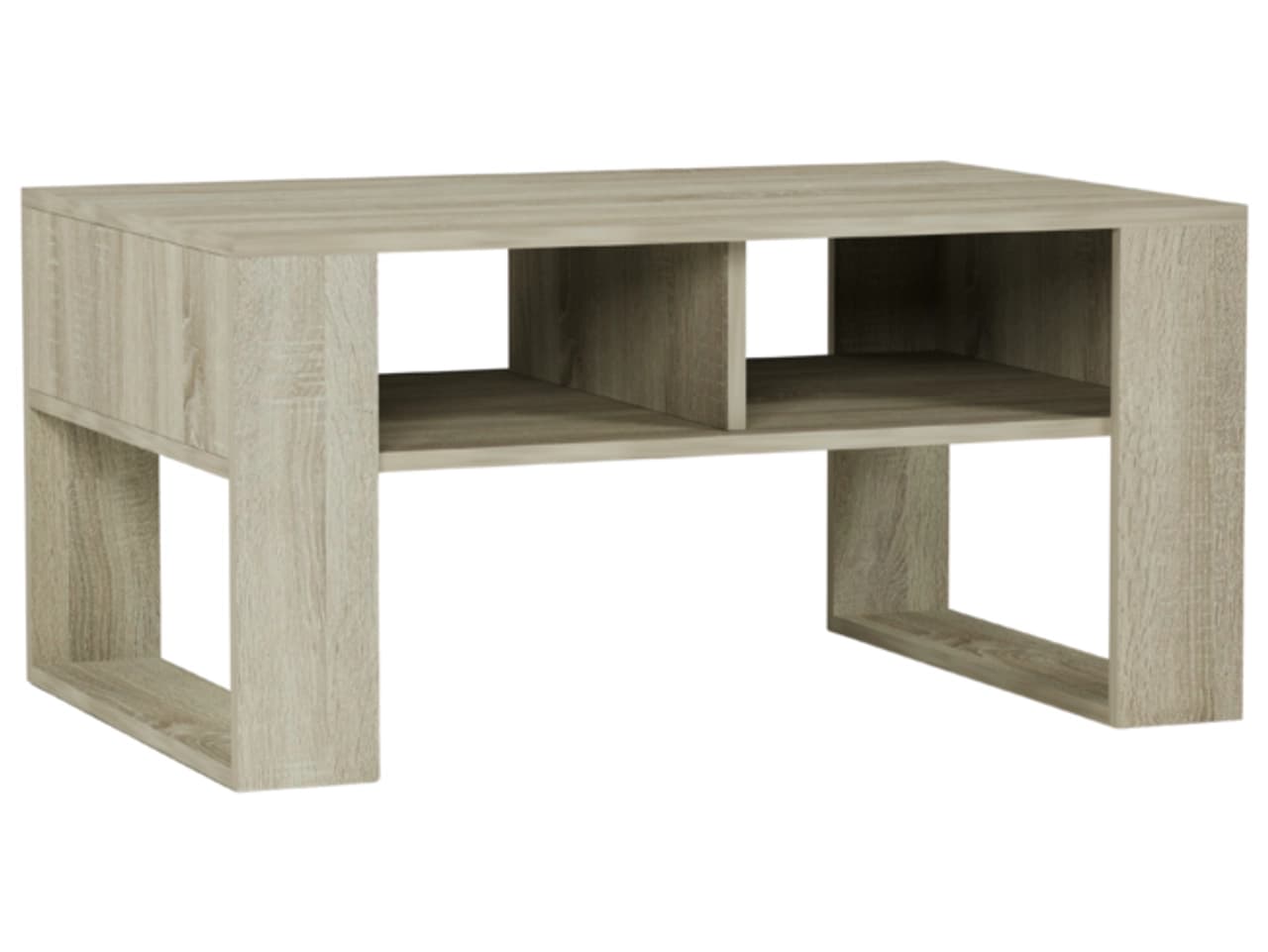 Kávový stolík výška 55 cm dub sonoma 90 x 58 - modern A6 – video produktu