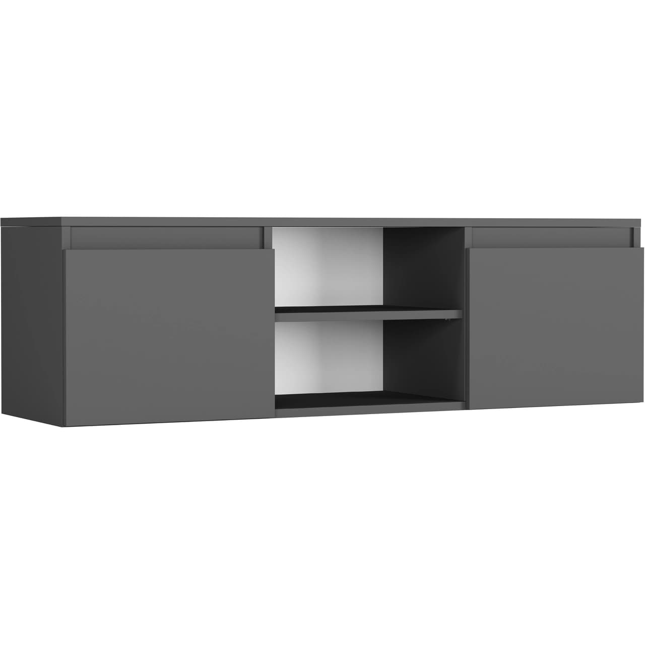 Stojaca RTV skrinka lacna antracit 40 x 120 cm – video produktu
